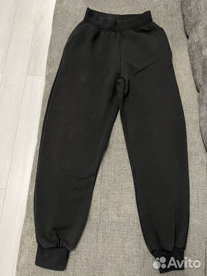 Трикотажный костюм женский zara черный S