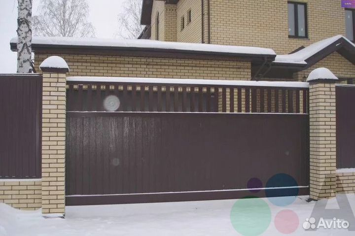 Ворота под ключ