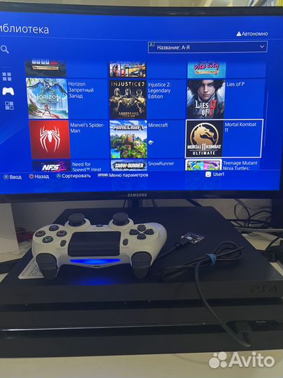 Playstation 4 PRO CFW (9.0 ) С 20 играми