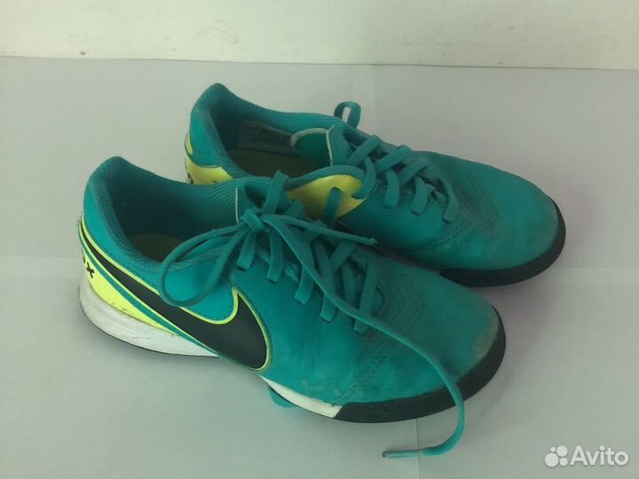 Сороконожки nike tiempo размер eu 32, (20см)