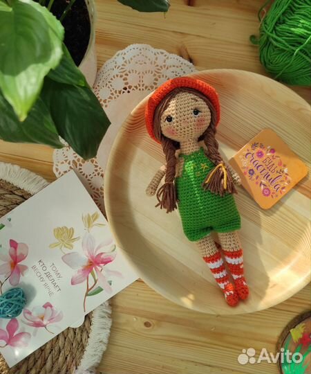 Вязаные игрушки ручная работа
