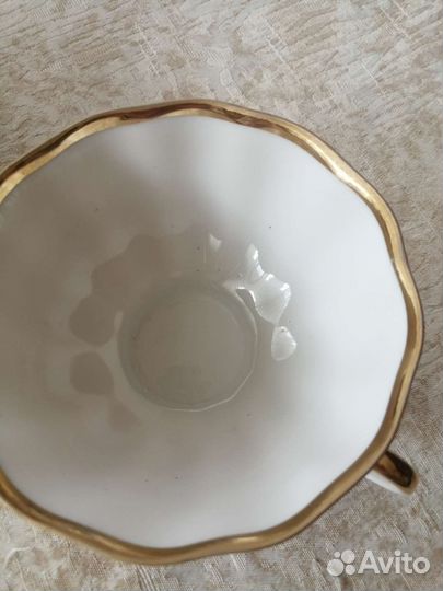 Чашки белые дулево СССР