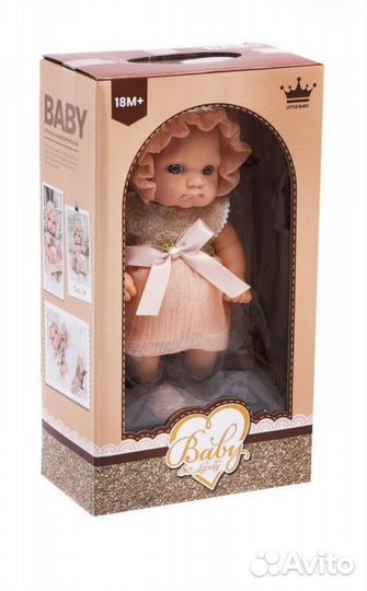 Пупс новорожденный «Кроха» 19см
