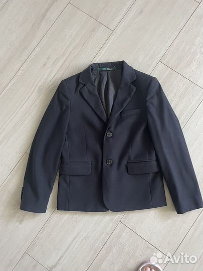 Пиджак школьный для мальчика 134