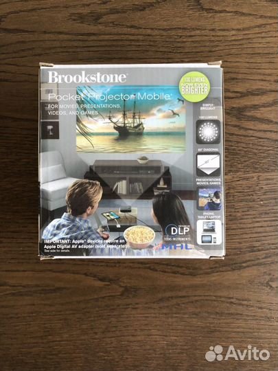 Brookstone Pocket Projector Mobile