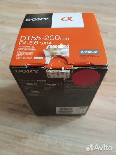 Обьектив sony dt55-200