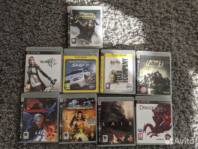 Лицензионные игры на playstation 3