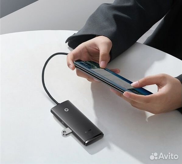 Baseus Lite Series 25 см 4-port USB-A Новый