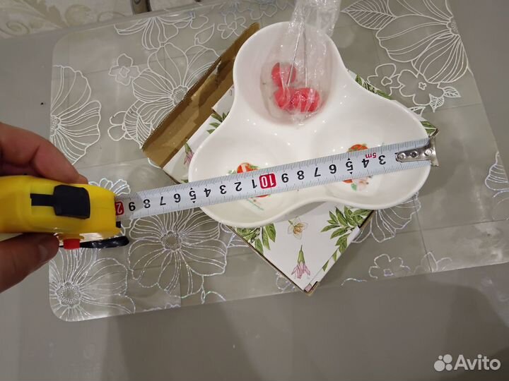 Менажница 3-секционная