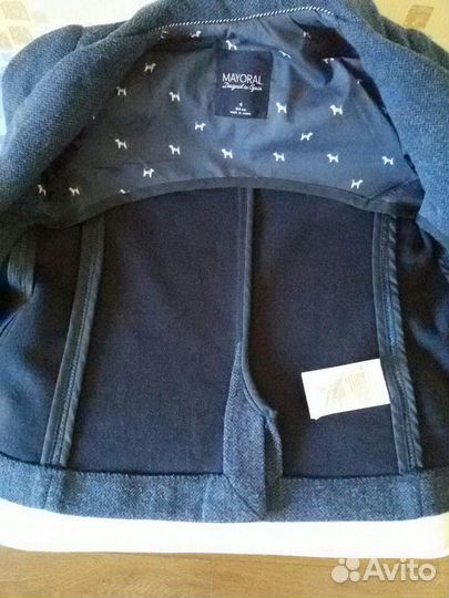 Пиджак, рубашка, жилет новые