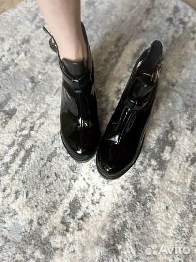 Ботильоны 40 нат.лак