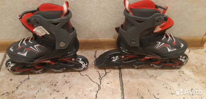 Роликовые коньки детские раздвижные