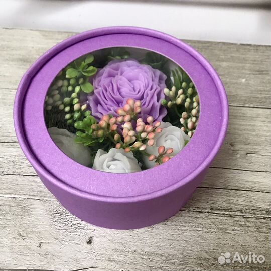 Букет цветов из мыла