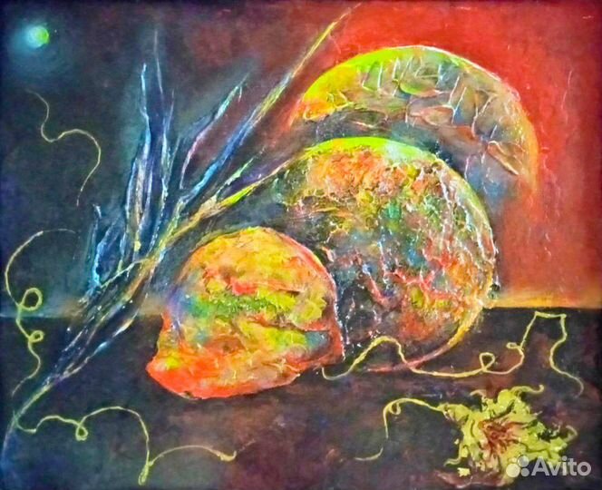 Картина в интерьер «Космический натюрморт»