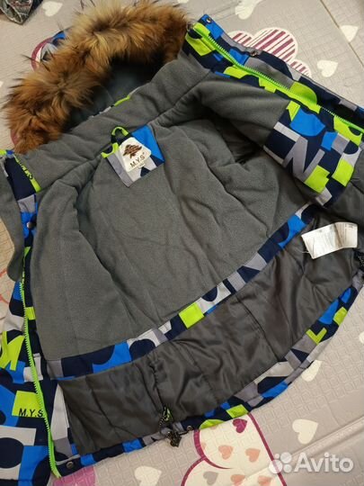 Куртка мембрана зимняя для мальчика mys 116