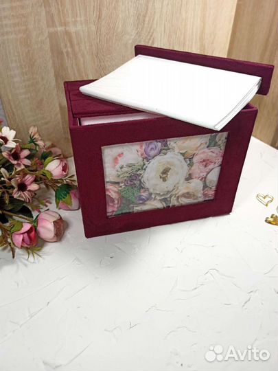 Короб для фото ручной работы