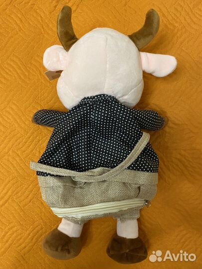 Игрушка Бычок-мешок для новогоднего подарка