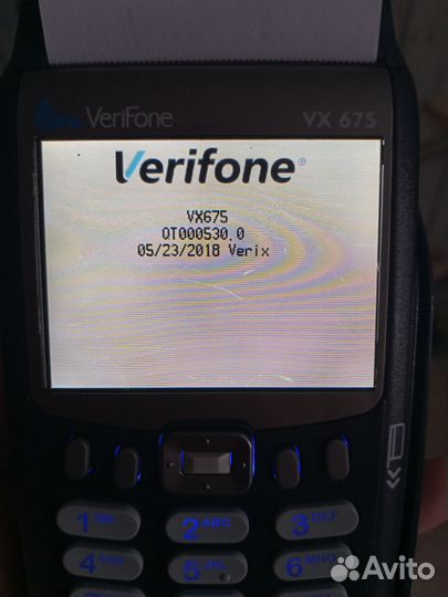 VeriFone VX675 Gprs банковский терминал эквайринга