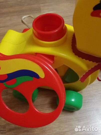 Сортер утка-каталка и кит