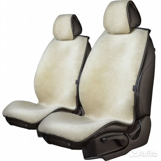 Накидки меховые бежевые