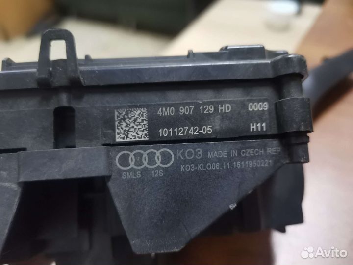 Переключатель подрулевой audi q7 4m0907129hd