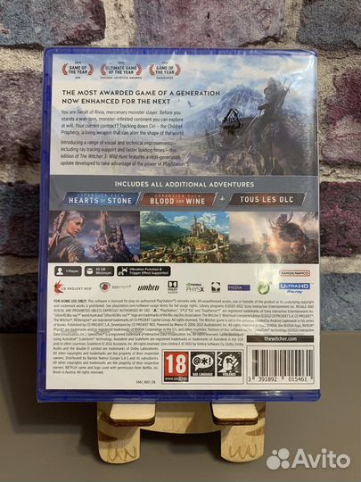 The witcher 3 ps5 (ведьмак 3 пс5) новый диск