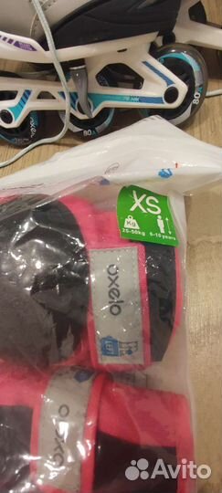 Ролики раздвижные oxelo 35-38