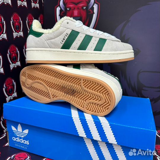 Кроссовки зимние Adidas Campus