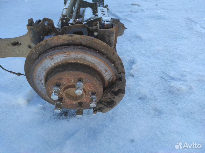 Балка задняя, подрамник на Ford Focus 2 хэтчбек