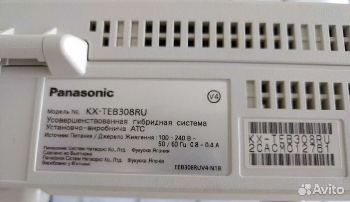 Мини атс Panasonic кт-тев 308