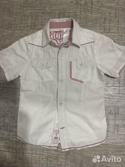 Рубашка детская на мальчика Guess размер 5-6 лет
