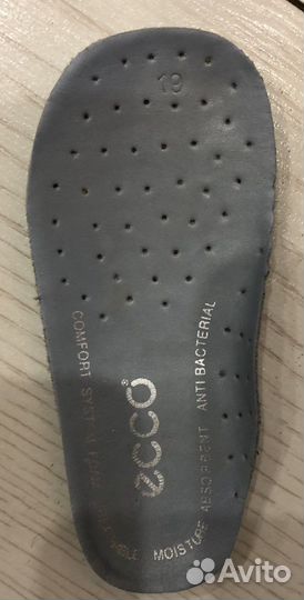 Ботинки Ecco 19 оригинал для мальчика