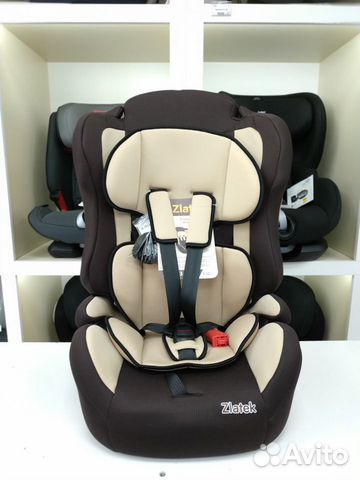 Автокресло 9-36кг Zlatek Atlantic lux коричневый