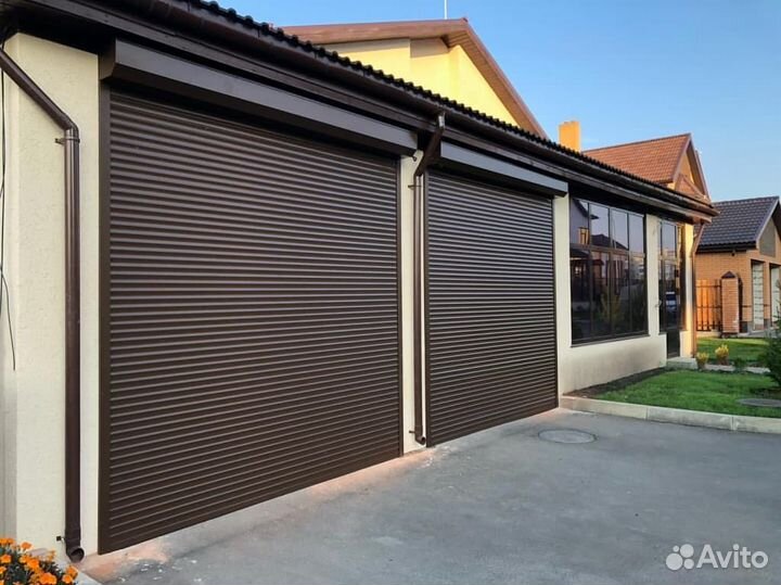 Автоматические гаражные ворота, Откатные ворота