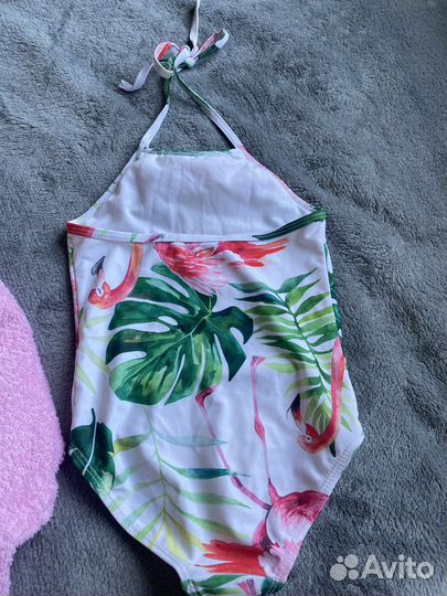 Халат mothercare, купальник Bb р.104-110, Crocs