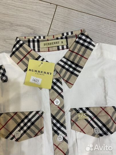 Комплект брюки и рубашка Burberry для мальчика