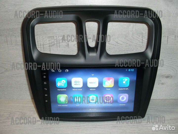 Магнитола 2DIN Renault Logan 2 Android GPS WiFi