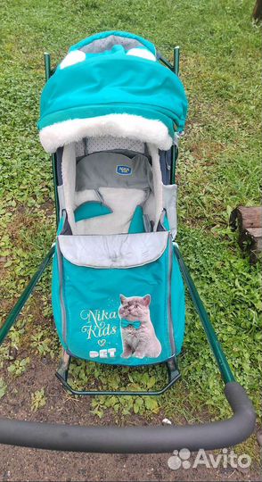 Санки коляска ника 7 8