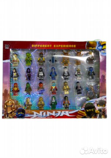 Набор минифигурок Ниндзя 24
