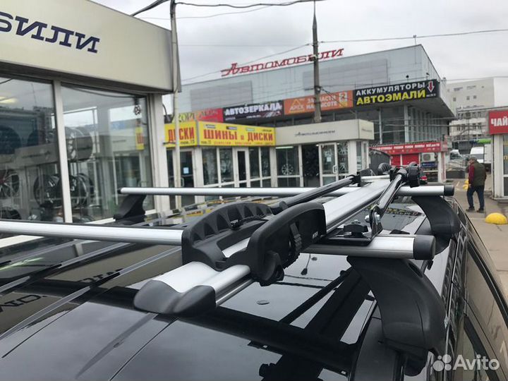 Велокрепление на крышу автомобиля