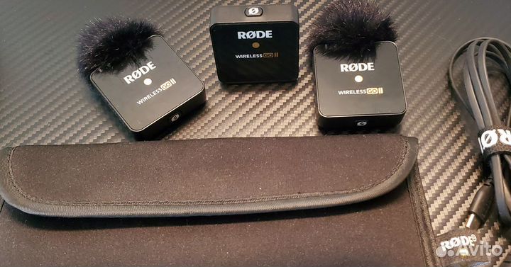 Микрофоны rode Wireless go 2