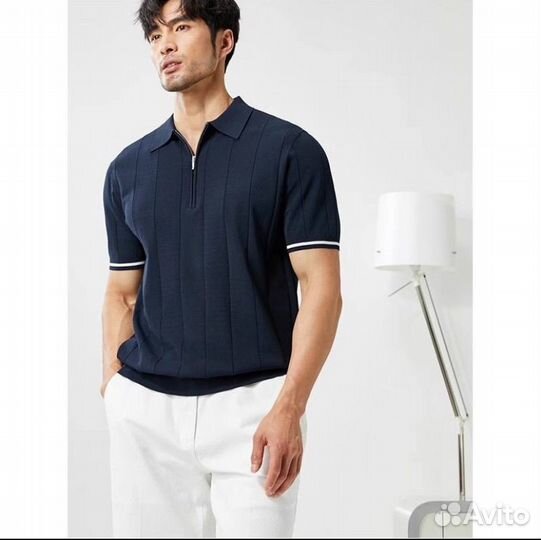 Футболка мужская поло old money