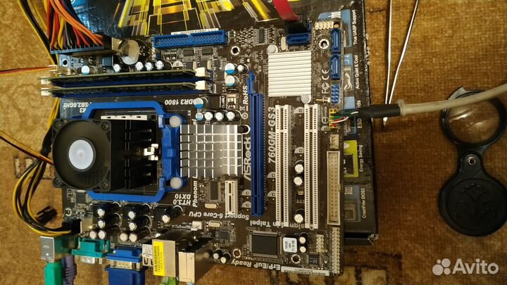 Сборка на сокете AM3