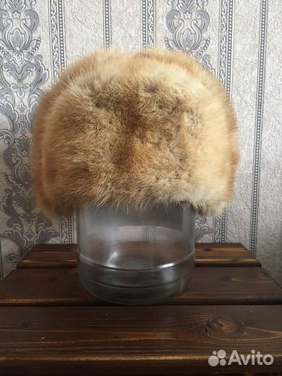Шапка норковая женская