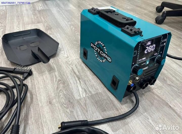 Сварочный аппарат роторм 4в1 mma mig flux lift tig (Арт.53776)