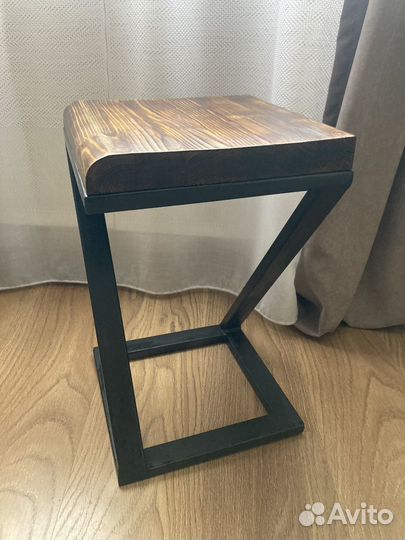 Табурет в стиле лофт