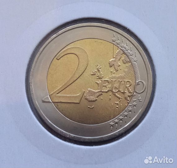 Монета 2 евро Германии 