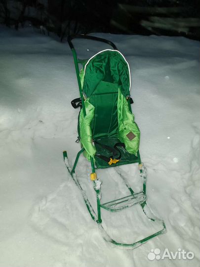 Санки-коляска