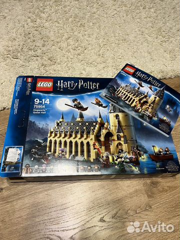 Lego harry potter большой зал