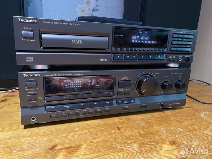 Technics SL-PG420A, SA-GX100L, SA-EX310